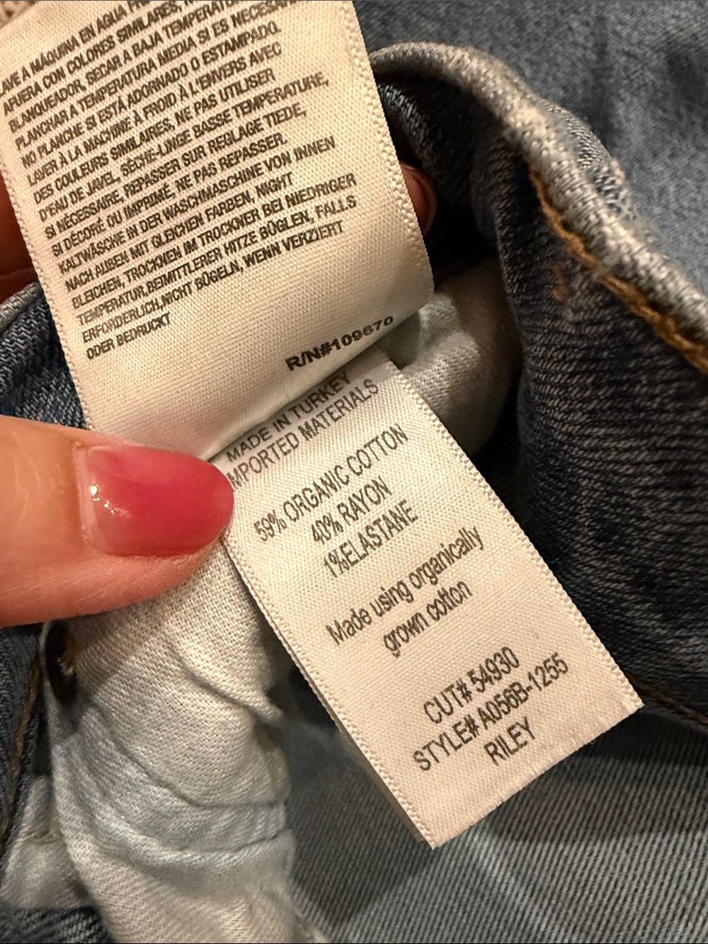 Agolde Riley sz 28 - Picture 4 of 4
